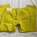 The Loft NWT Anny Taylor modern crop pants in bright green. Photo 10