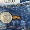 Hudson Jeans Size 27 Blair High Rise Ankle Cropped Straight Distressed Raw Hem Photo 6