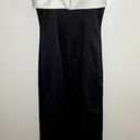 Alex Evenings  Formal Maxi Dress Sleeveless Pleated Square Neck Black White 8 Photo 4