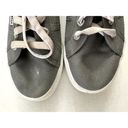 Superga  Womens Size 37.5 Gray Canvas Platform Chunky Lace Up Sneakers Shoes US 7 Photo 2