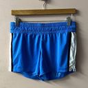 Xersion  Blue & White Stripe Athletic Shorts Photo 2