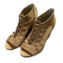 Michael Kors  Elsie Cutout Lace Up Bootie Size 8M Photo 0