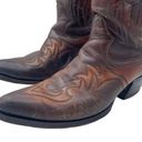 Krass&co Texas Boot  Texas Imperial Brown Leather Country Western Cowboy Boots 9 D Photo 3