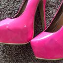 Liliana Barbie pink platform heels Photo 4