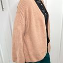 Pink Lily Distracted By You Mocha Wrap Tie Cardigan Size Medium Photo 7