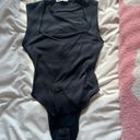 ZARA Black Seamless Bodysuit Photo 0