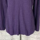 Calvin Klein Jeans women L Longsleeve pullover turtleneck sweater purple Photo 1