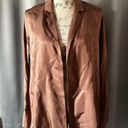 Wilfred Aritzia chocolate brown open front blazer size xs Photo 1