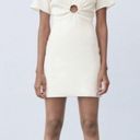 ZARA  white linen dress NWT Photo 9