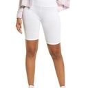 BP  Womens White  High Waist Athletic Size XS Pull-On Bike Shorts Photo 0