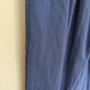 Halara  High Waisted Wide Leg Pull On Pants Casual Blue Elastic Waist ~ Size M Photo 9