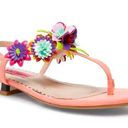 Betsey Johnson NWOB  Esmee Floral Flat Sandals size 7 Photo 0