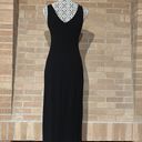 Karen Kane  Black Knit Maxi Dress Size Medium Photo 3