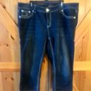 Seven7 Luxe Jeans Women's Casual Mid Rise Cropped Denim Blue Size 20 42x22 Photo 0