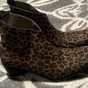 Krass&co Charleston shoe  ankle booties. Cheetah print. Stretchy material. Photo 0