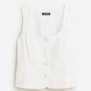 J.Crew  | Scoopneck linen-blend vest Photo 4