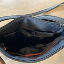 Tommy Hilfiger Small Purse Crossbody Bag Black Gold Stud detail & TH Logo 9"x 6" Photo 3