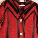 Buttons RHONDA STARK Wool Blend STROLLER COAT VTG NATIVE AMERICAN BLANKET CONCHO  Photo 1