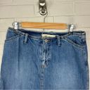 Gap  Jeans Vintage Low Rise Cotton Denim Skirt Size 6 Photo 2