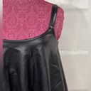 Commando  Faux Leather Flowy Bodysuit Photo 2