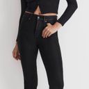 Madewell Jeans Stovepipe in True Black Wash: Coated Edition 29 NWT New Photo 0