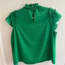 CeCe  Blouse - Green Photo 1