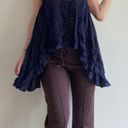 Vintage Havana Navy Blue  Top NWT Photo 2