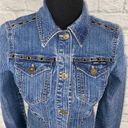 DKNY Jeans cotton blend button up denim jacket  Photo 2