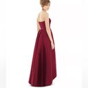 Fame and Partners  Strapless Satin Gown Photo 1