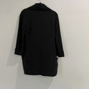 Aritzia  Wilfred Chevalier Black Blazer Size 2 Open Front Quarter Sleeve Jacket Photo 1