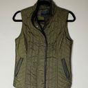 Banana Republic 312- Fall Green Quilted Vest Photo 2