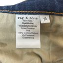 Rag and Bone  Women’s Wren High Rise Slim Straight Cropped Blue Jeans Size 29 Photo 13