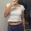 Brandy Melville Gray Top Photo 0