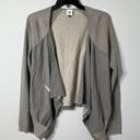 CAbi  5132 Sage Grey Pocket Open Drape Cardigan Photo 1