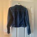 Polo Cropped Dark Wash Distressed Denim Jacket by  Jeans/Ralph Lauren Photo 1