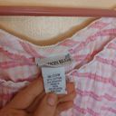 Fashion Bug  Size 18/20W Light Pink Cottage Core Plus Size Short Sleeve Blouse Photo 7