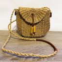 Krass&co Vintage G.H.Bass &  wicker/straw boho crossbody bag Photo 1