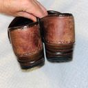 Dansko  Leather Clog Slip On Shoes sz 37 Photo 5