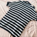 CAbi  Whistle Striped Cardigan Sweater in Black and White 5289 Photo 5