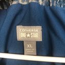 Converse *LAST CHANCE*  One Star XL Blue Print Faux Wrap Dress Photo 1