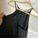 Madewell NWT  Black Crisscross Midi Slip Dress in Cupro-Blend Size 2 Photo 5