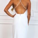 Bella and Bloom KEEP ME IN MIND RUFFLE MAXI DRESS: WHITE Photo 1