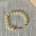 Vintage “Jorah” Pearl Bracelet Gold Capped Classic Elegant Victorian Regency White Photo 6