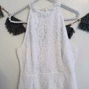 BB Dakota NWT  x Steve Madden | Cara High Neck White Lace Cocktail Dress Photo 6