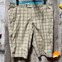 Mountain Hardwear  Brown Plaid Organic Cotton Bermuda Shorts Photo 0