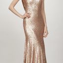 BHLDN Theia Bridesmaids Gemma Open Cowl Back in Matte Rose Gold Photo 0