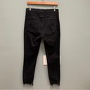 3x1  Black Skinny Jeans with Chewed Hem size 31 Photo 1