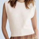 Aritzia  Wilfred Alps Wool Blend Sweater Vest Cream Size Medium Photo 0