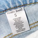 Parker  Jeans Light Wash Distressed 100% Algodon High Rise Wide Leg Jeans Photo 8