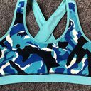 infinity FOURLAPS  SPORTS BRA Multi Blue Premium Athletic Sports Bra SMALL $68 Photo 3